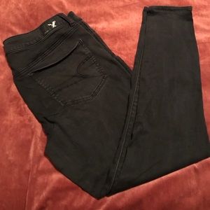 American Eagle Black Jeggings